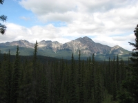 Descending toward Jasper